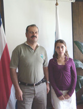 Ronald Sánchez y Mayra Venegas