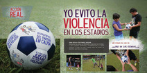 Campaña no violencia en el fútbol