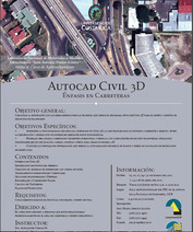 Afiche curso de autocad
