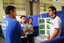 Participantes feria científica