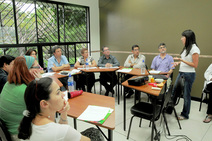 Participantes taller hipertensión