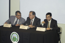 Luis Diego Calzada, Héctor González y Heberto Priego