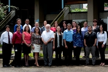 los representantes administrativos ante el vii congreso universitario tendrán la oportunidad de participar con voz y voto en dicho evento. en la foto 19 de los 34 designados (foto laura rodríguez).