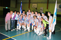 Equipo femenino de fútbol sala 