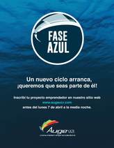 afiche azul