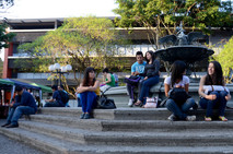 Estudiantes de la UCR