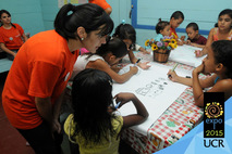 Niños y niñas en proyecto de CS