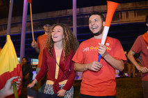 jóvenes campaña política