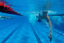 Competencia de natación