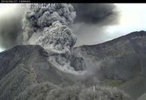 Erupción 27 de setiembre 2 p.m.