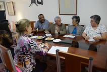 Reunión de junta directiva de la Academia  Universitaria de Eméritas y Eméritos