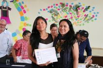 abigail rodríguez, estudiante de psicología de la ucr asistió al vii diplomado intercultural para fortalecer el liderazgo de mujeres indígenas 2017 que se llevó a cabo en la universidad  nacional autónoma de méxico (unam) (foto: cortesía de abigail rodríguez). 