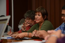 representantes del sindeu que participan en el proceso de negociaciones de la convención colectiva no se presentaron a la sesión del martes 20 de junio de 2017 (foto archivo odi).