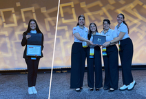 Estudiantes ganadoras