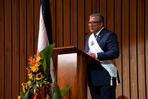 Juramentación Rector Carlos Araya Leandro 2025-2028