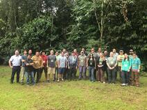 Expertos reunido en el Taller sobre reptiles en Centroamérica