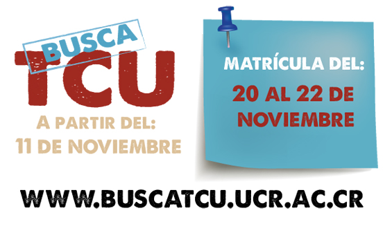  Buscatcu disponible a partir del 11 de noviembre Semana de Información: del 11 al 19 de …