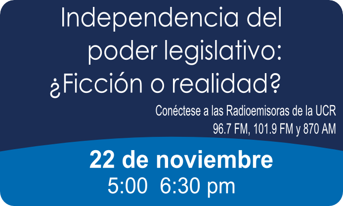  Independencia del poder legislativo: ¿Ficción o realidad? Con quienes aspiran a una curul por la …