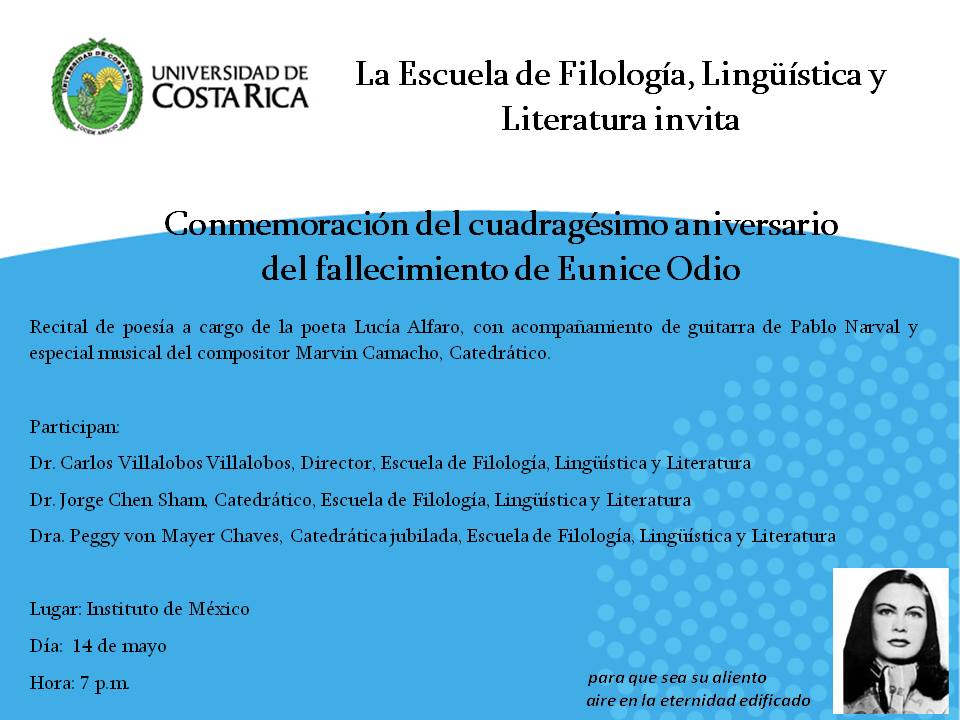  Recital de Poesía a cargo de la poeta Lucía Alfaro, con acompañamiento de guitarra de Pablo …