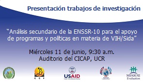  El CCP con el apoyo de USAID a través del proyecto MEASURE Evaluation invitan a la presentación …