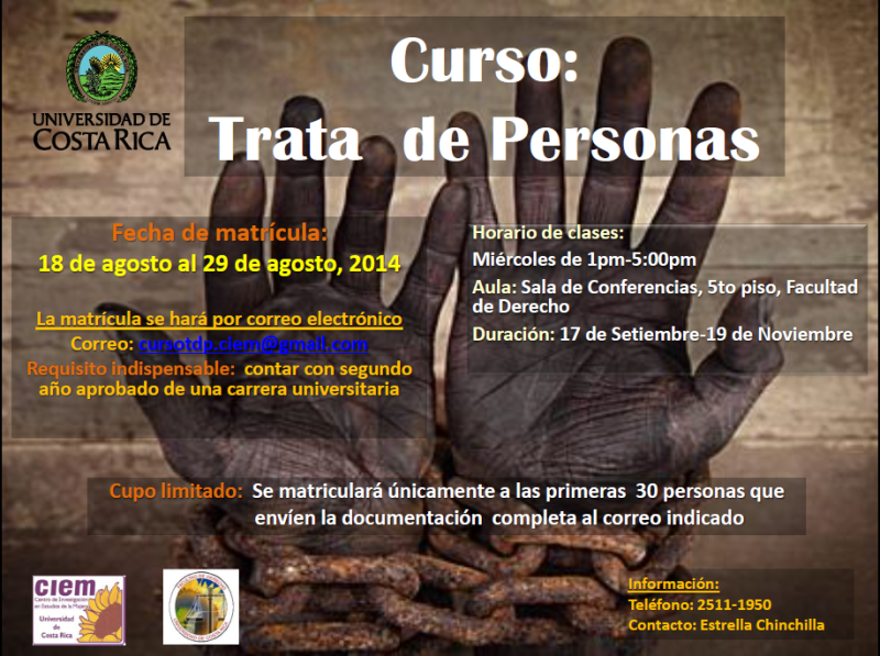 El curso se realizará del 17 de setiembre al 19 de noviembreRequisito: contar con segundo año …