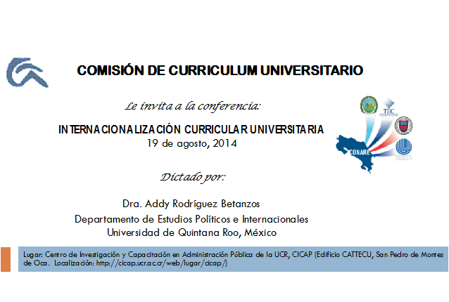  Dra. Addy Rodríguez Betanzos, departamento de Estudios Políticos e Internacionales, Universidad …