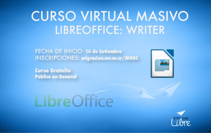 El equipo de migración creó un curso masivo en línea deLibreOffice Writer, para quienes deseen …