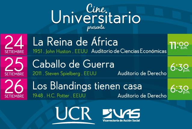  Miércoles 24, 11:00 a. m. Auditorio de la Facultad de Ciencias Económicas La Reina de África. …