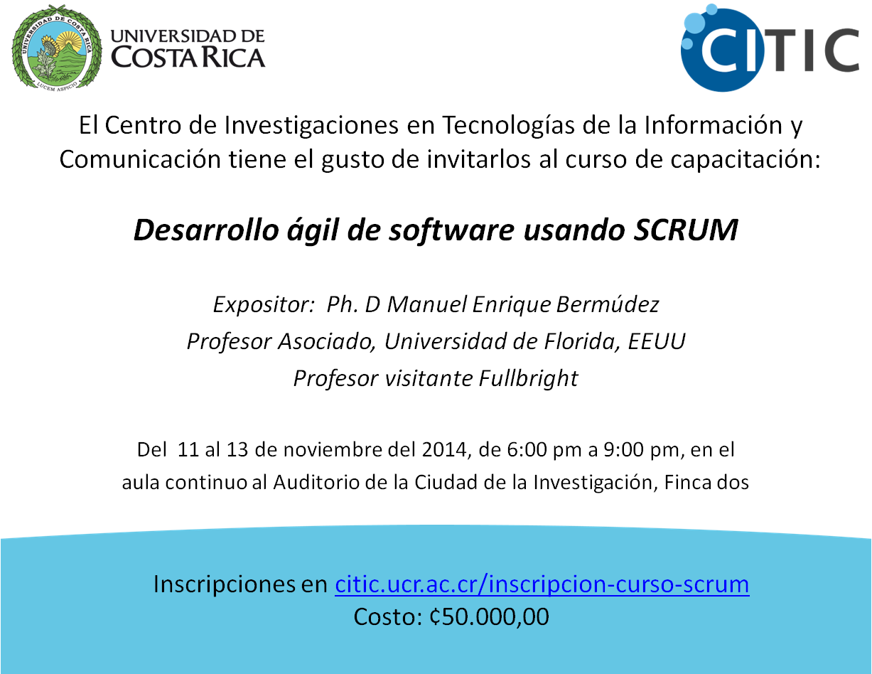 Impartido por el  Dr. Manuel Enrique Bermúdez, profesor,Universidad de Florida, EEUU, profesor …