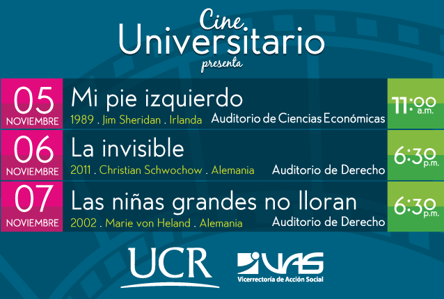  Ciclo de "Cine y Discapacidad" Miércoles 5 de noviembre, 11:00 a. m. Auditorio, …