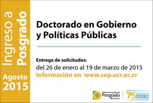  Programa de Doctorado en Gobierno y Políticas Públicas Doctorado en Gobierno y Políticas …