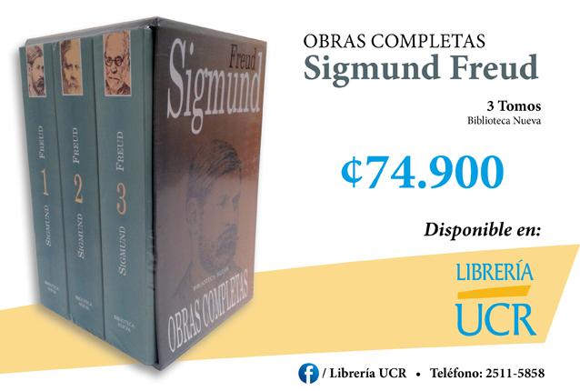  La Librería Universitaria tiene disponibles las Obras completas de Sigmund Freud, disponible en …