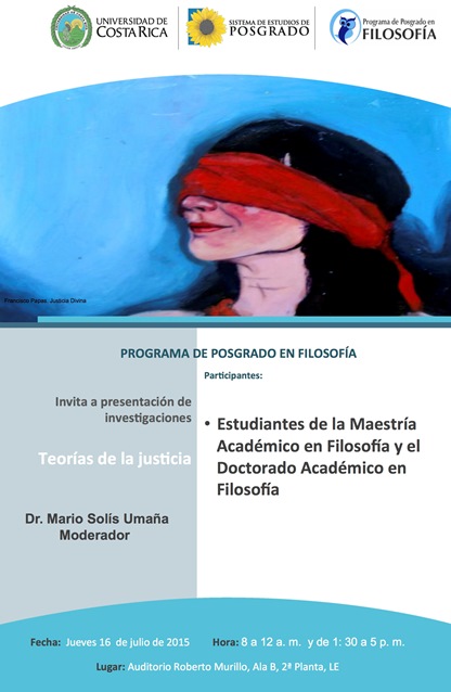  Se presentan las investigaciones de estudiantes de Maestría y Doctorado Académico en Filosofía 