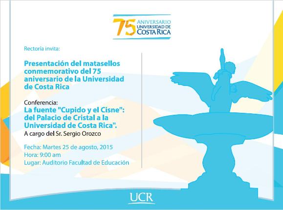  Conferencia: La Fuente "Cupido y el Cisne" del Palacio de Cristal a la Universidad de …