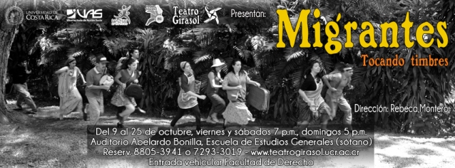  Reservaciones: www.teatrogirasol.ucr.ac.cr 