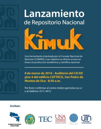  El Repositorio Nacional Kímuk, es una herramienta impulsada por el Consejo Nacional de Rectores …