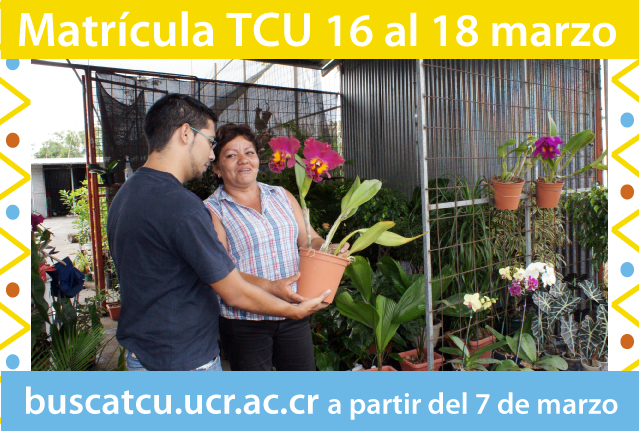  Visite el siguiente enlace para conocer el proceso de matrícula de TCU: …