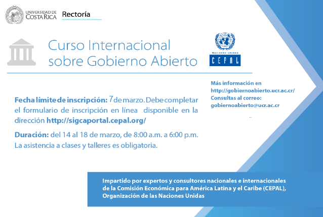  Periodo de inscripción ampliado hasta el 7 de marzo: El curso se impartirá del 14 al 18 de …