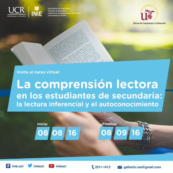 El curso es en modalidad virtual deben inscribirse al correoelectrónico:  …