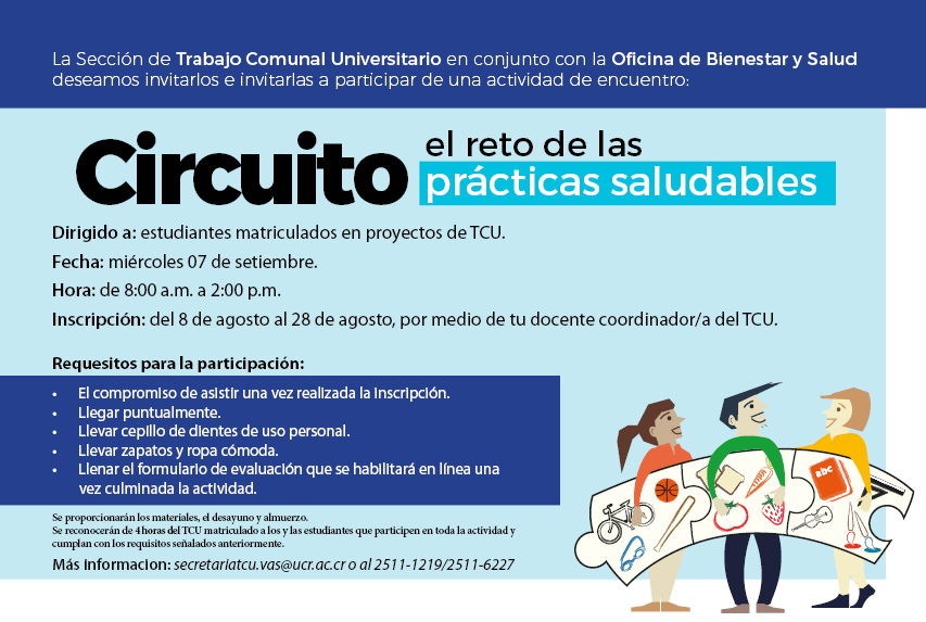  Estudiantes matriculados en un proyecto de Trabajo Comunal Universitario, interesados en asistir …