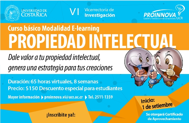 Cursos: E@learning básico: Propiedad Intelectual Duración: 8 semanas, 65 horas de estudio individualizado con dosencuentros presenciales: Sesión …