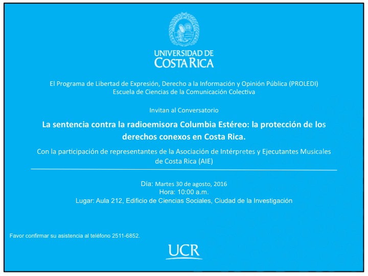  Con la participación de representantes de la Asociación de Intérpretes y Ejecutantes Musicales …