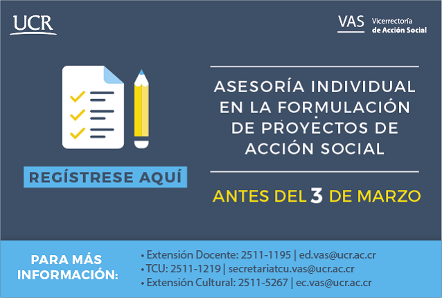  Con el fin de agilizar el proceso de renovación de proyectos y formulación de nuevas propuestas …