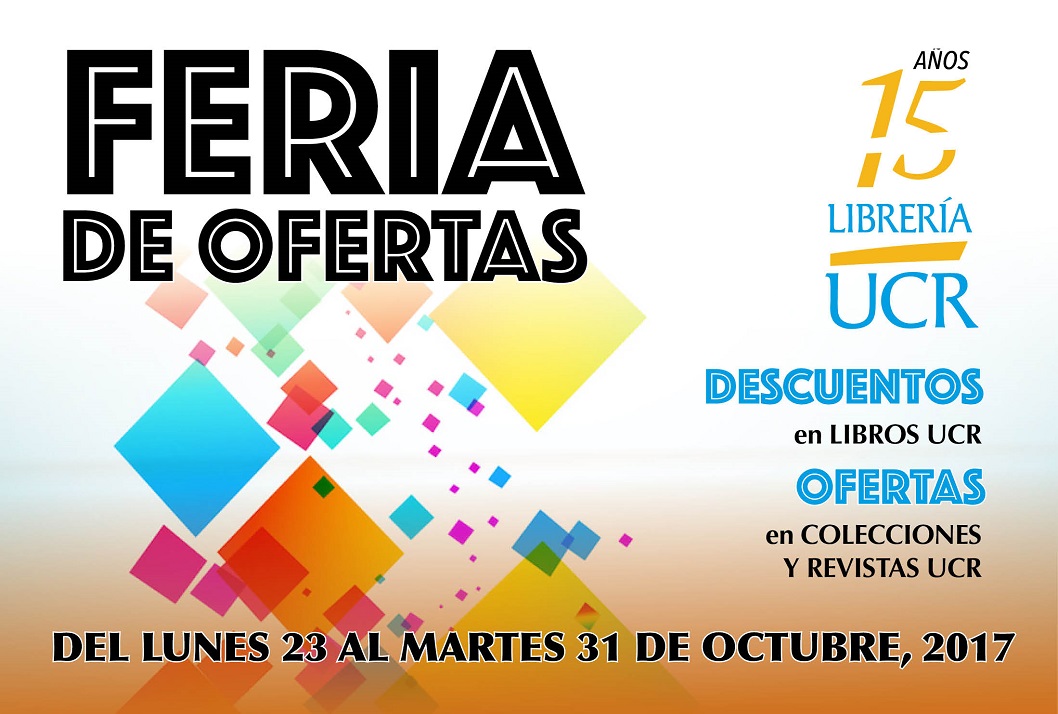  Descuentos en libros, colecciones y revistas UCR     