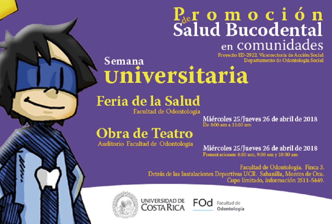  Obra de Teatro / Miércoles 25 y jueves 26 de abril en el auditorio de la Facultad de Odontología …