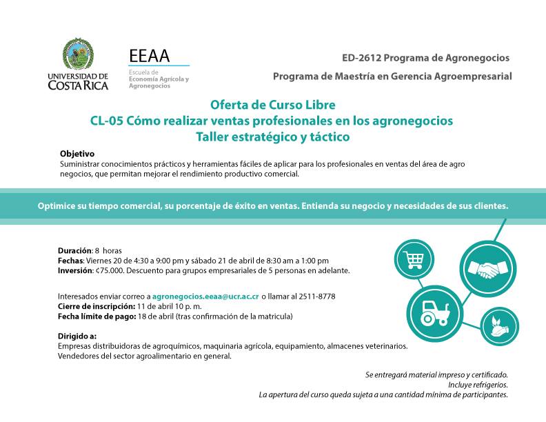  Taller estratégico y táctico Duración:  viernes 20 de abril, de 4:30 a 9:00 p. m. y sábado 21 de …
