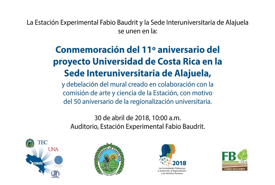  La Estación Experimental Fabio Baudrit y la Sede Interuniversitaria de Alajuela se unen en la …