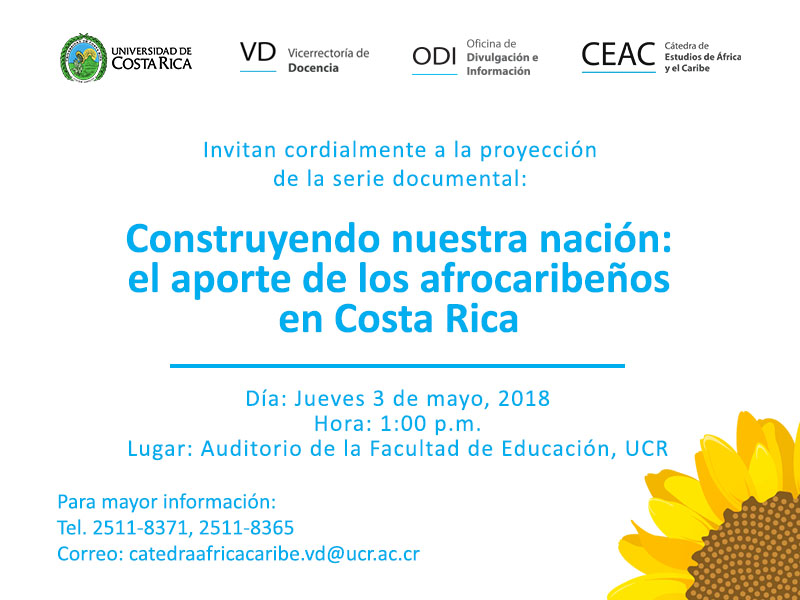  El objetivo de esta actividad es invitar a los profesores y estudiantes de la UCR, y público en …