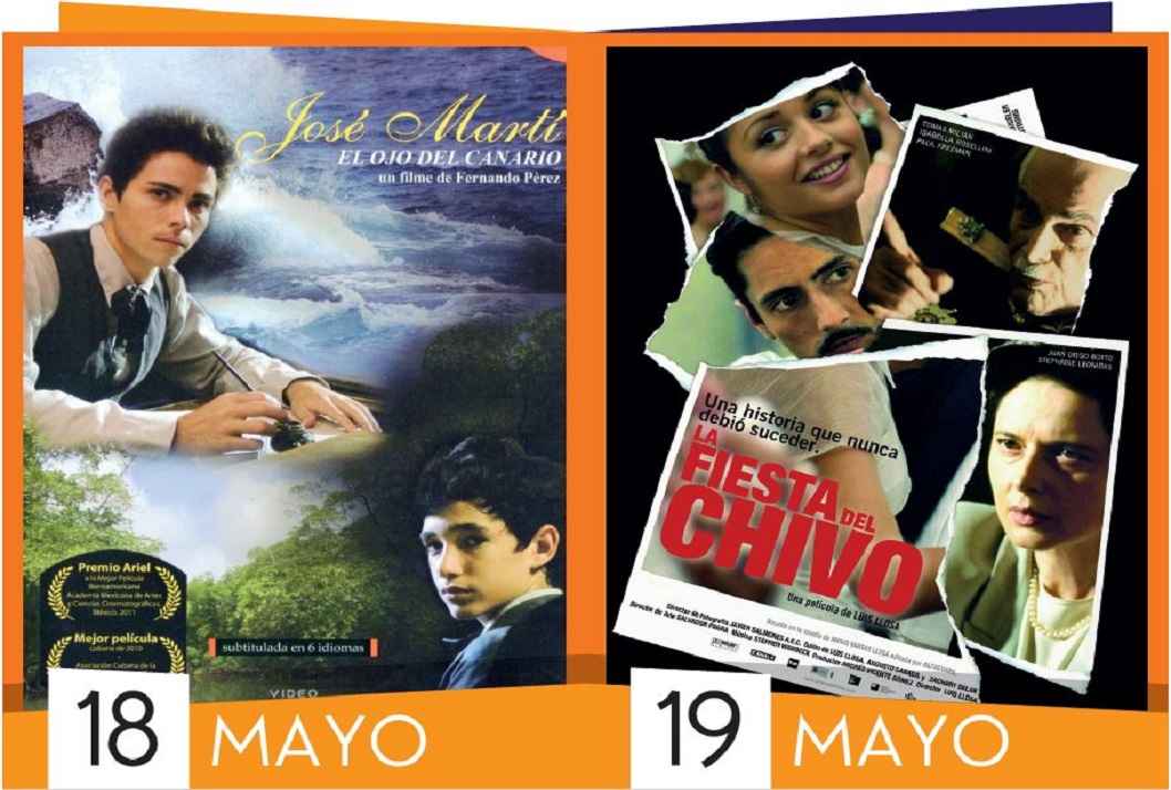  Miércoles 16 de mayo, 11:00 a. m.  auditorio Facultad de Ciencias Económicas. Película:  Neruda. …