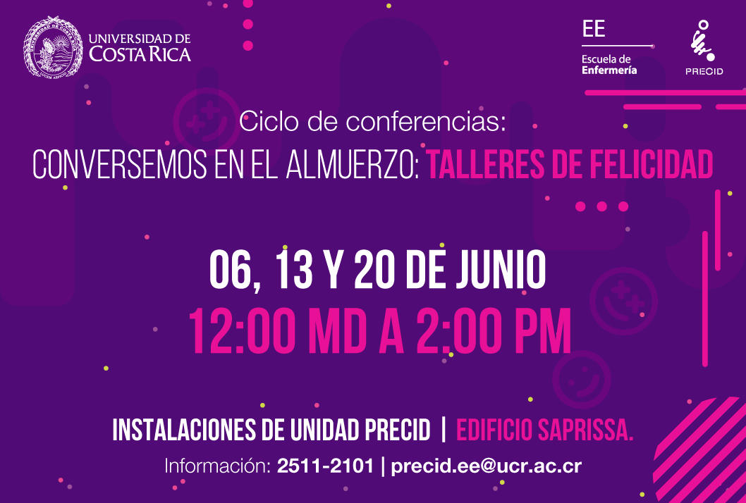  Fechas: 6, 13 y 20 de junio, 12:00 m. a 2:00 p. m. Primer Taller 6 de junio: Aprendiendo a …